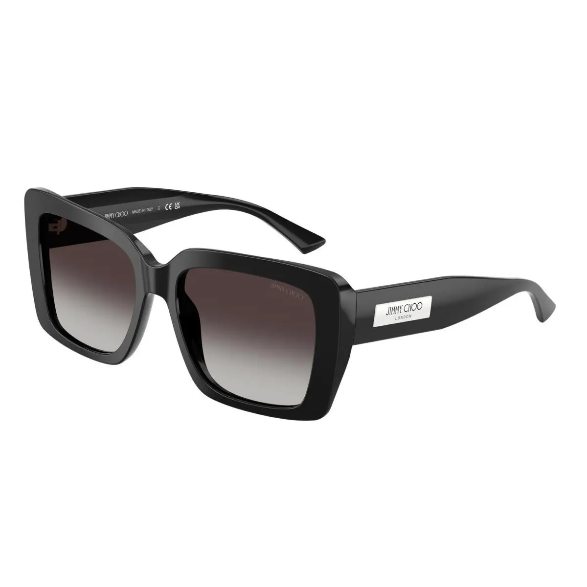 JC 5042 Black / Grey Gradient 50008G Size 54 Sunglasses by Jimmy Choo