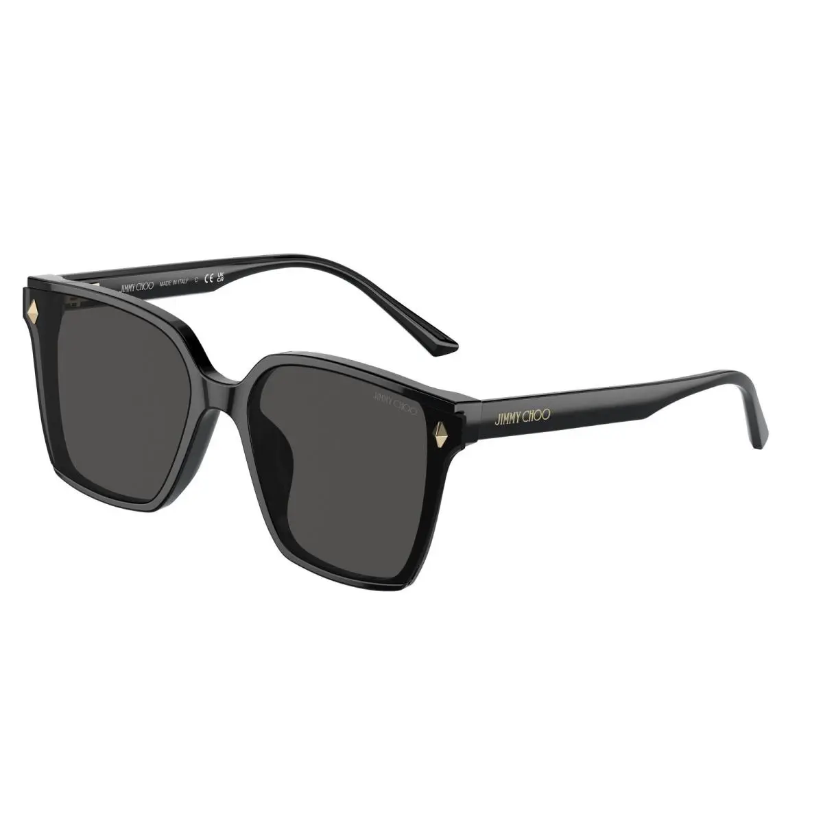 JC 5016 D Black Dark Grey 500087 Size 61 Sunglasses by Jimmy Choo