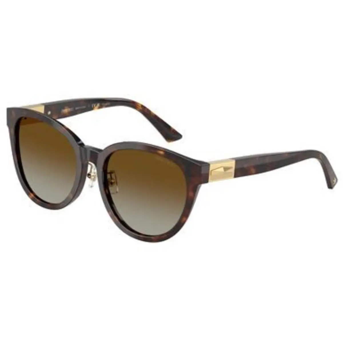JC 5032 D Havana / Brown Gradient Polar 5002T5 Size 55 Sunglasses by Jimmy Choo