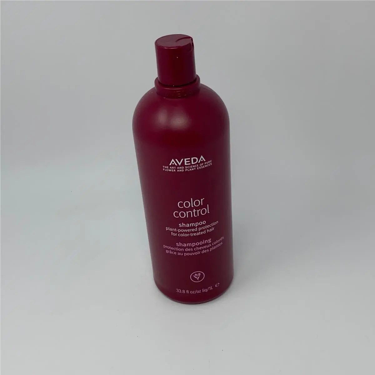 Color Control Shampoo 33.8oz/1L - Burgundy Bottle by Aveda