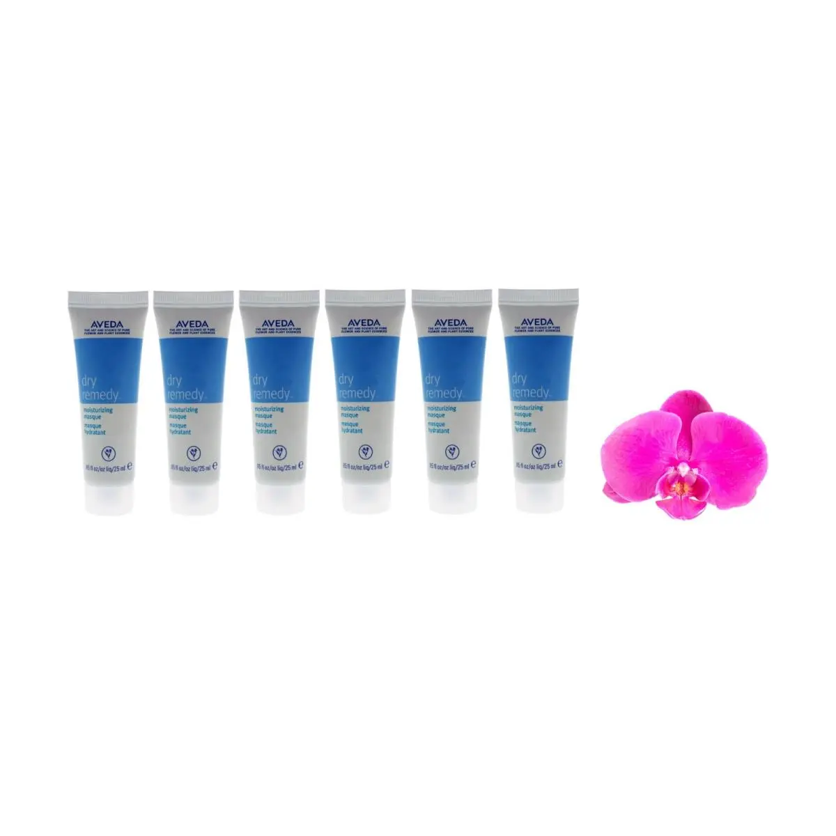 Dry Remedy Moisturizing Masque 25ml / 0.85oz x 6 Tubes by Aveda