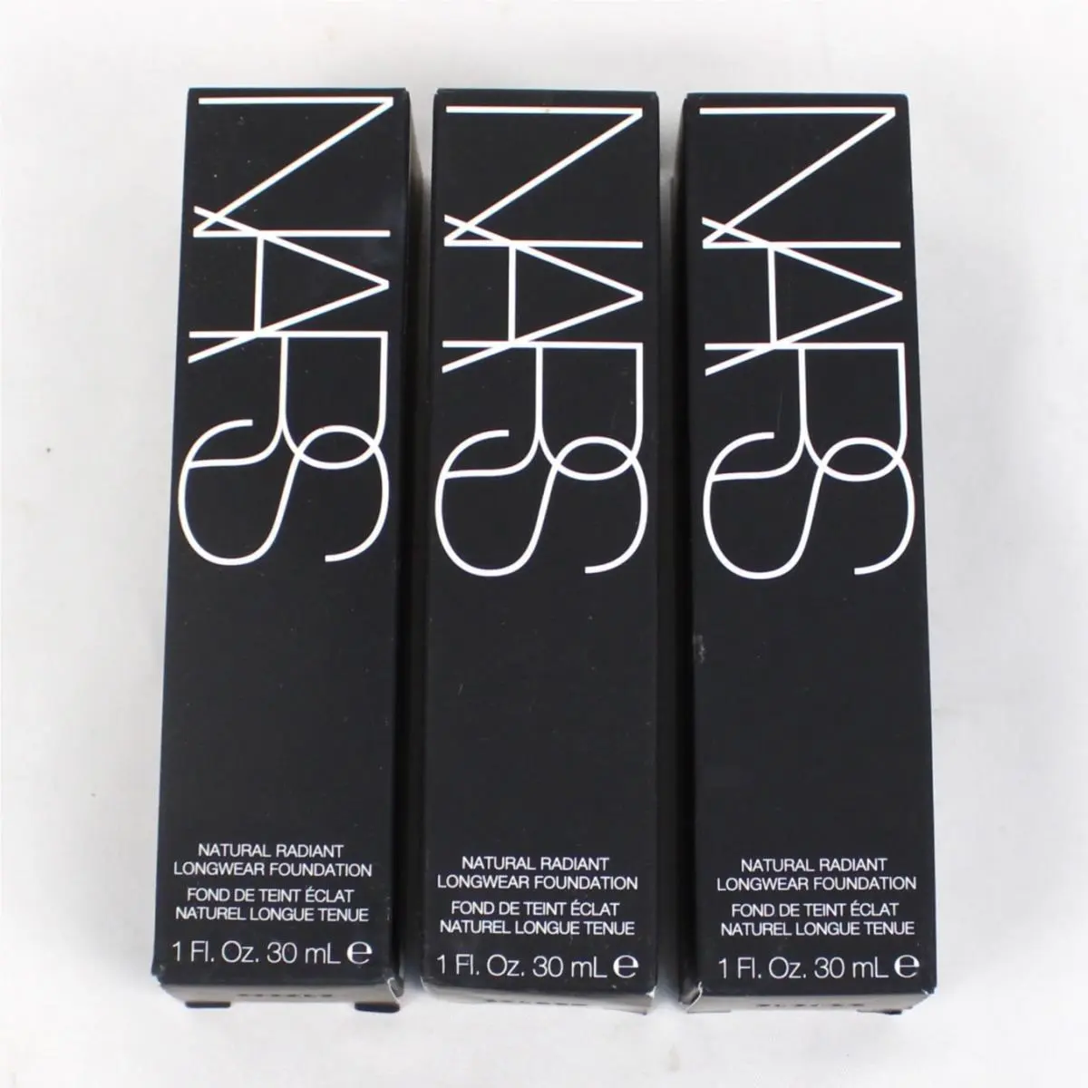Nars Natural Radiant Longwear Foundation In Medium-deep 3 Medium 4 Lot of 3 by NARS Cosmetics