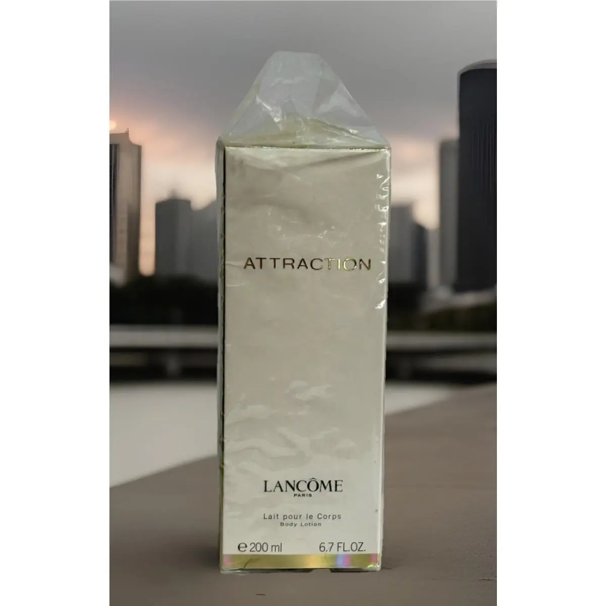 Lancome Attraction 6.7oz/200ml Perfumed Body Lotion For Women New
