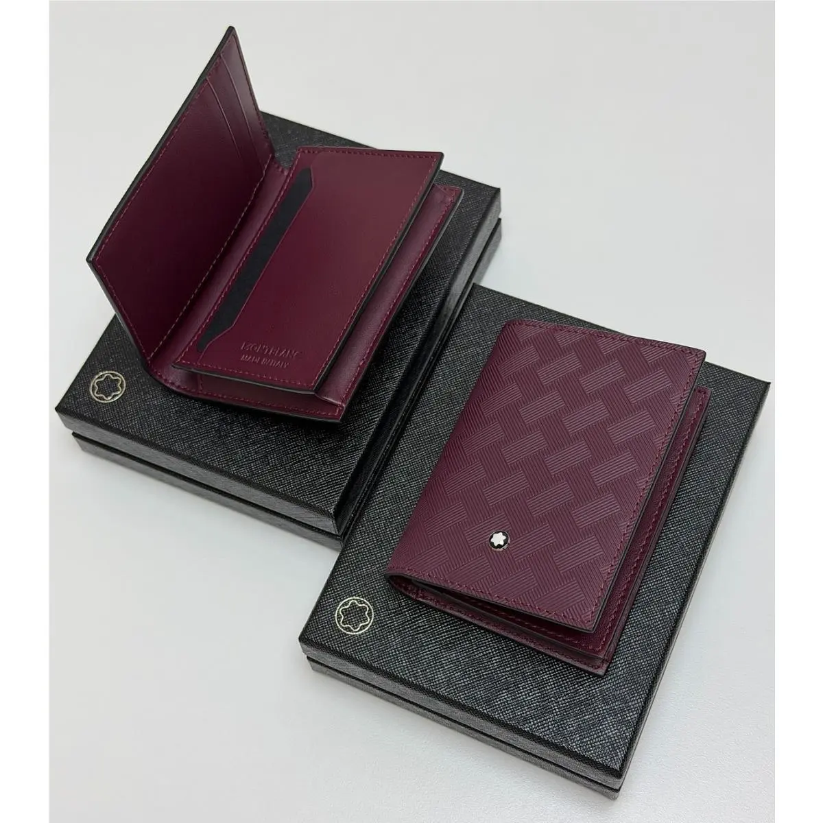 Montblanc Extreme 3.0 Red Leather 4CC Card Holder Wallet Luxury Gift