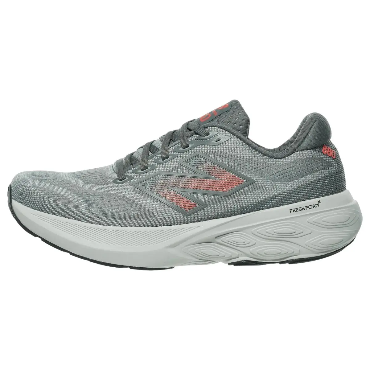 New Balance shoes - Fresh Foam X 880 V15 - M880T15 - Slate Grey/Reflection/Urgent Red 5