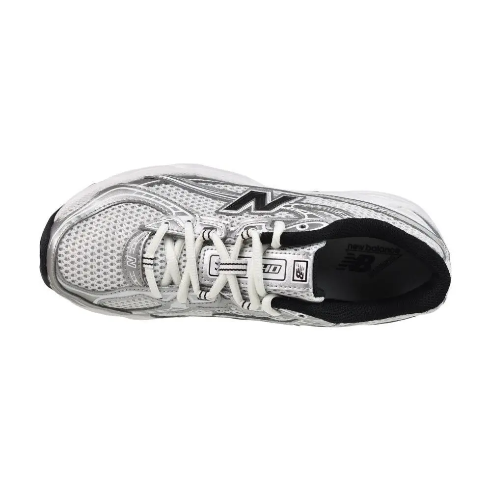 New Balance shoes - Silver Metallic/White/Black 3