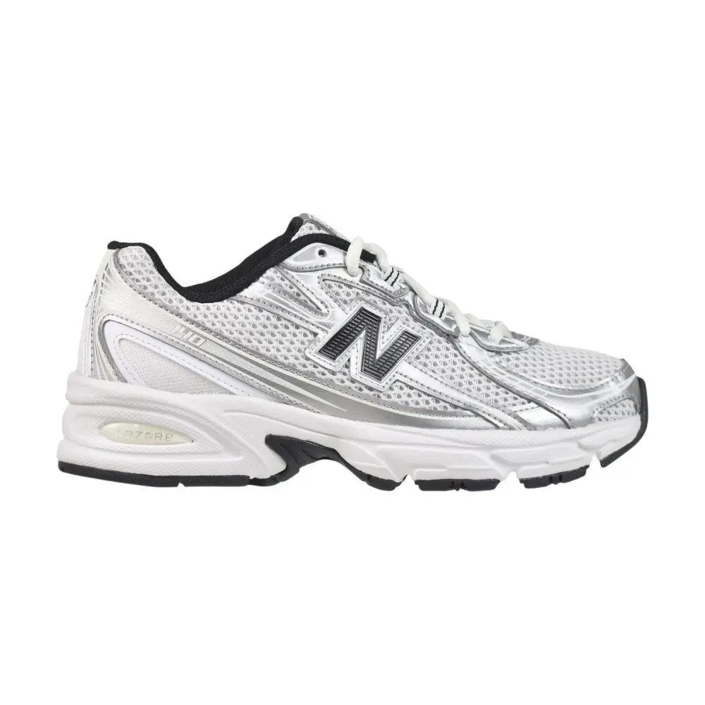 New Balance shoes - Silver Metallic/White/Black 5
