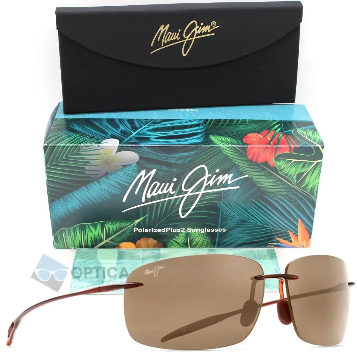 Breakwall Polarized Sunglasses Bronze Lens H422-26 / MJ0422S-002 by Maui Jim