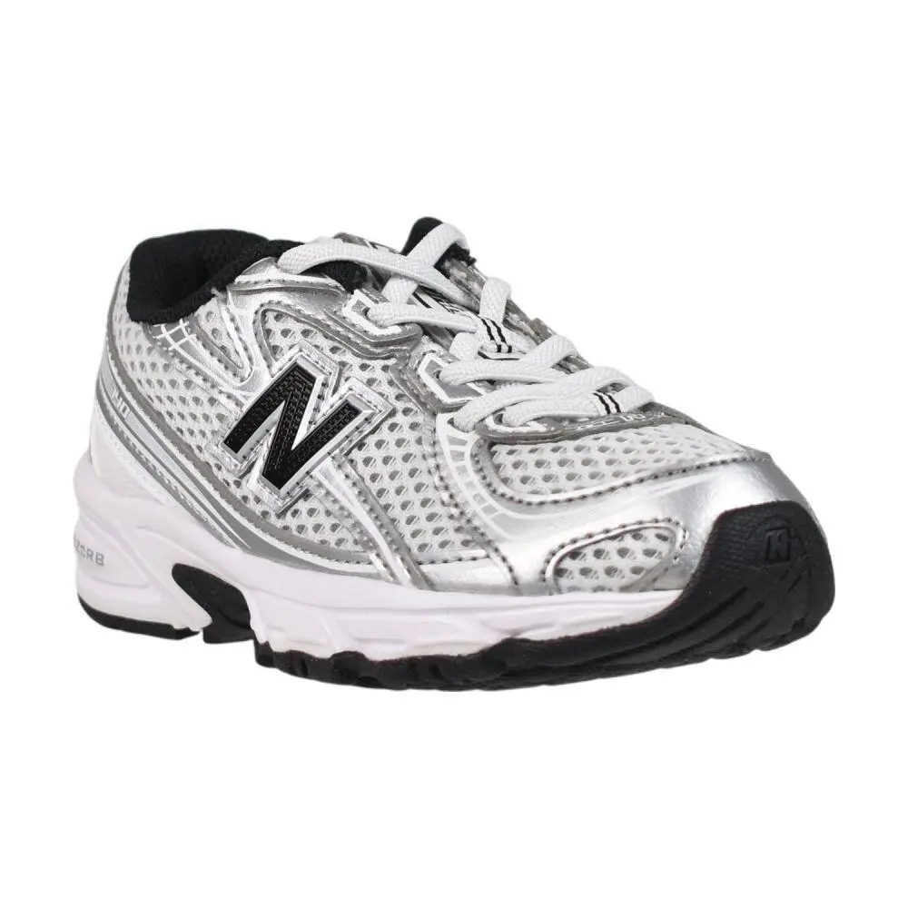 New Balance shoes - Silver Metallic/White/Black 6