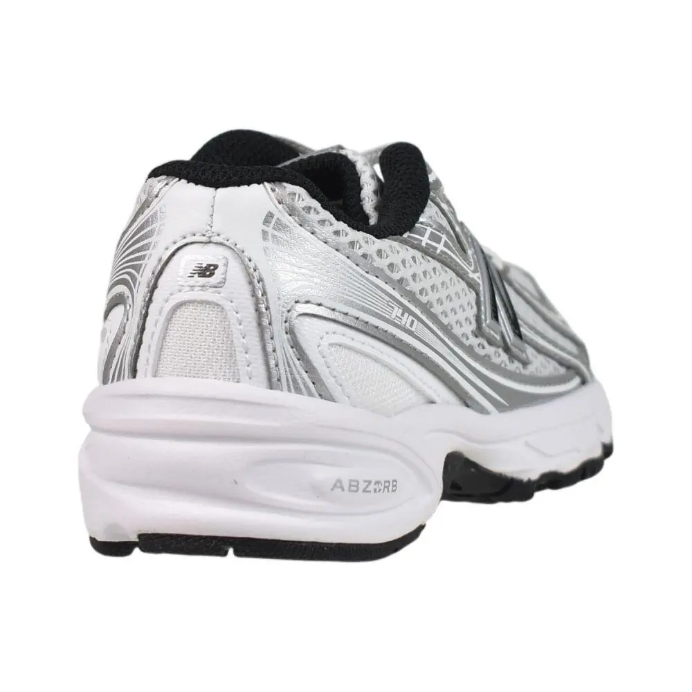 New Balance shoes - Silver Metallic/White/Black 7
