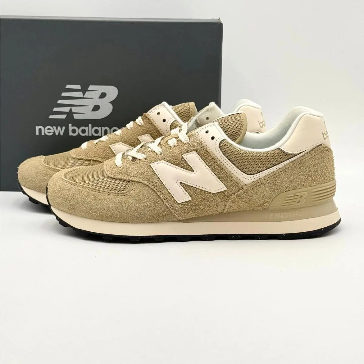 New Balance shoes - New Balance 574 - WL574CUL - Beige, Manufacturer: Boulder/Permafrost 6