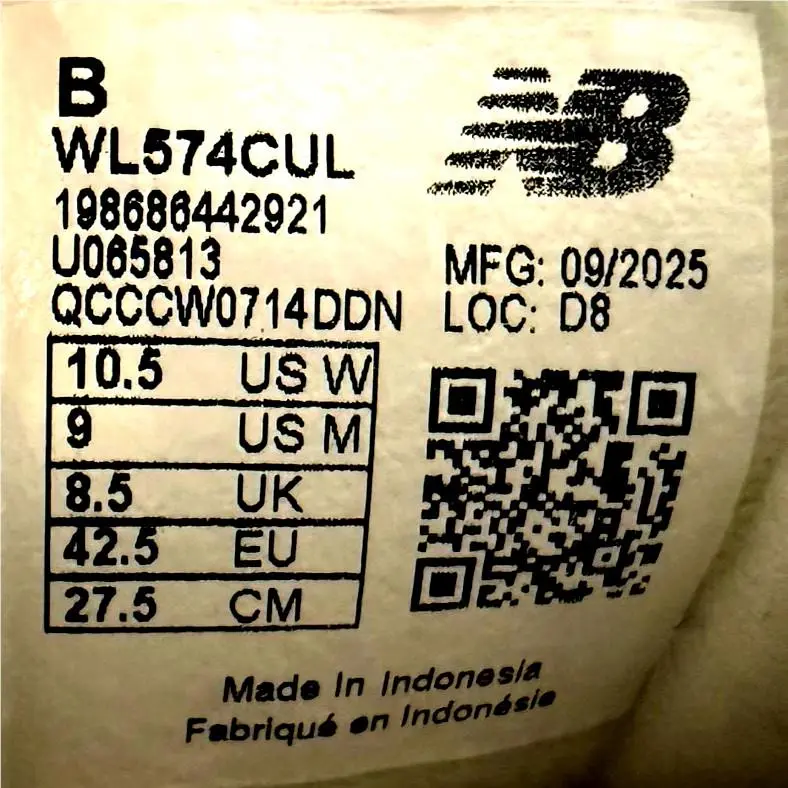 New Balance shoes - New Balance 574 - WL574CUL - Beige, Manufacturer: Boulder/Permafrost 8