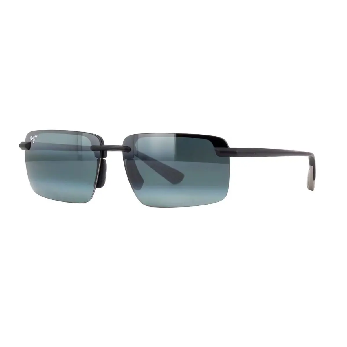 Laulima Matte Black Frame / Neutral Grey Polarized Lenses 626-02 by Maui Jim