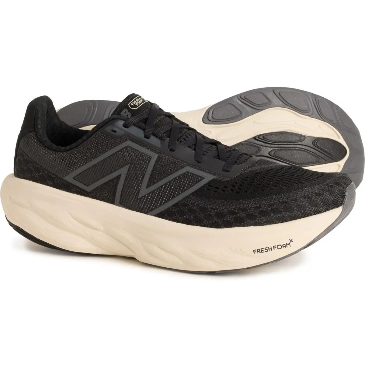 New Balance shoes - Fresh Foam x 1080 v 14 - W1080B14 - Black/Black/White 5