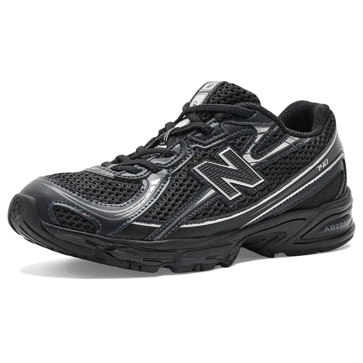 New Balance shoes - Black/Silver Metallic 6