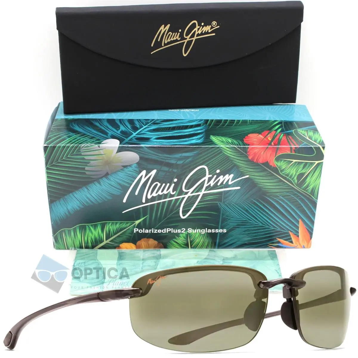 Ho`okipa Reader +2.50 Polarized Sunglasses HT807-1125 / MJ0407S-023 by Maui Jim