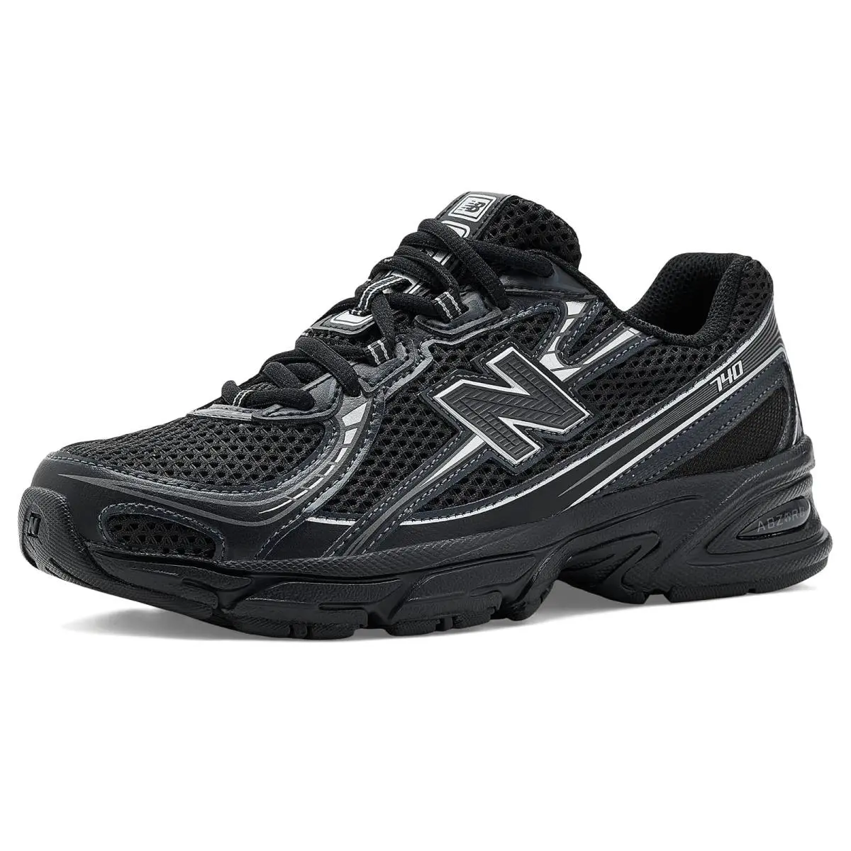 New Balance shoes - Black/Silver Metallic 6