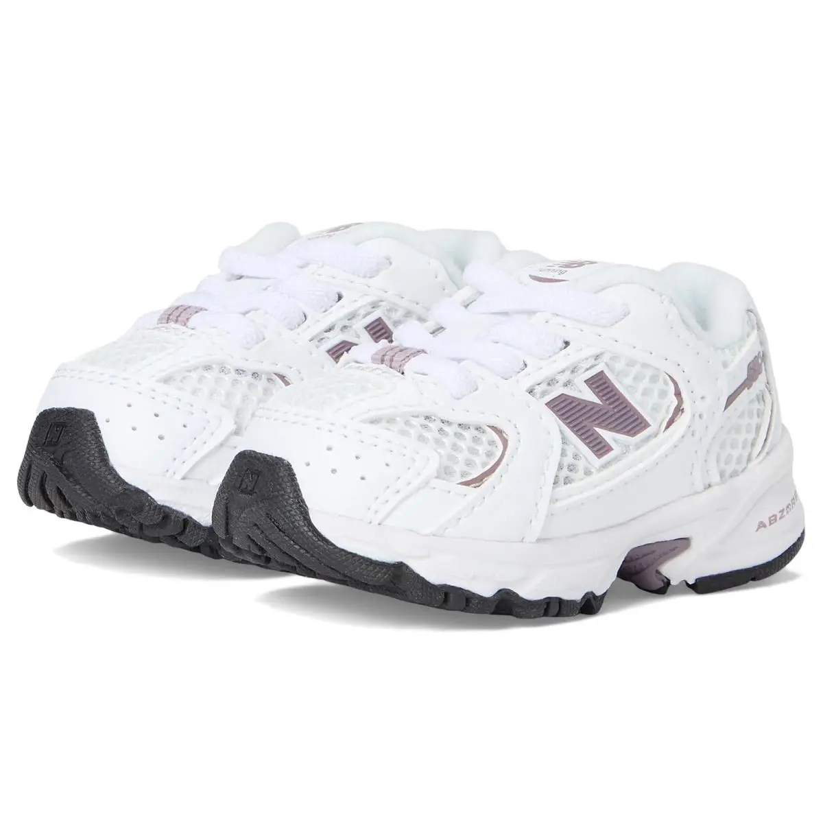 New Balance shoes - Grey Matter/Pink Salt 55
