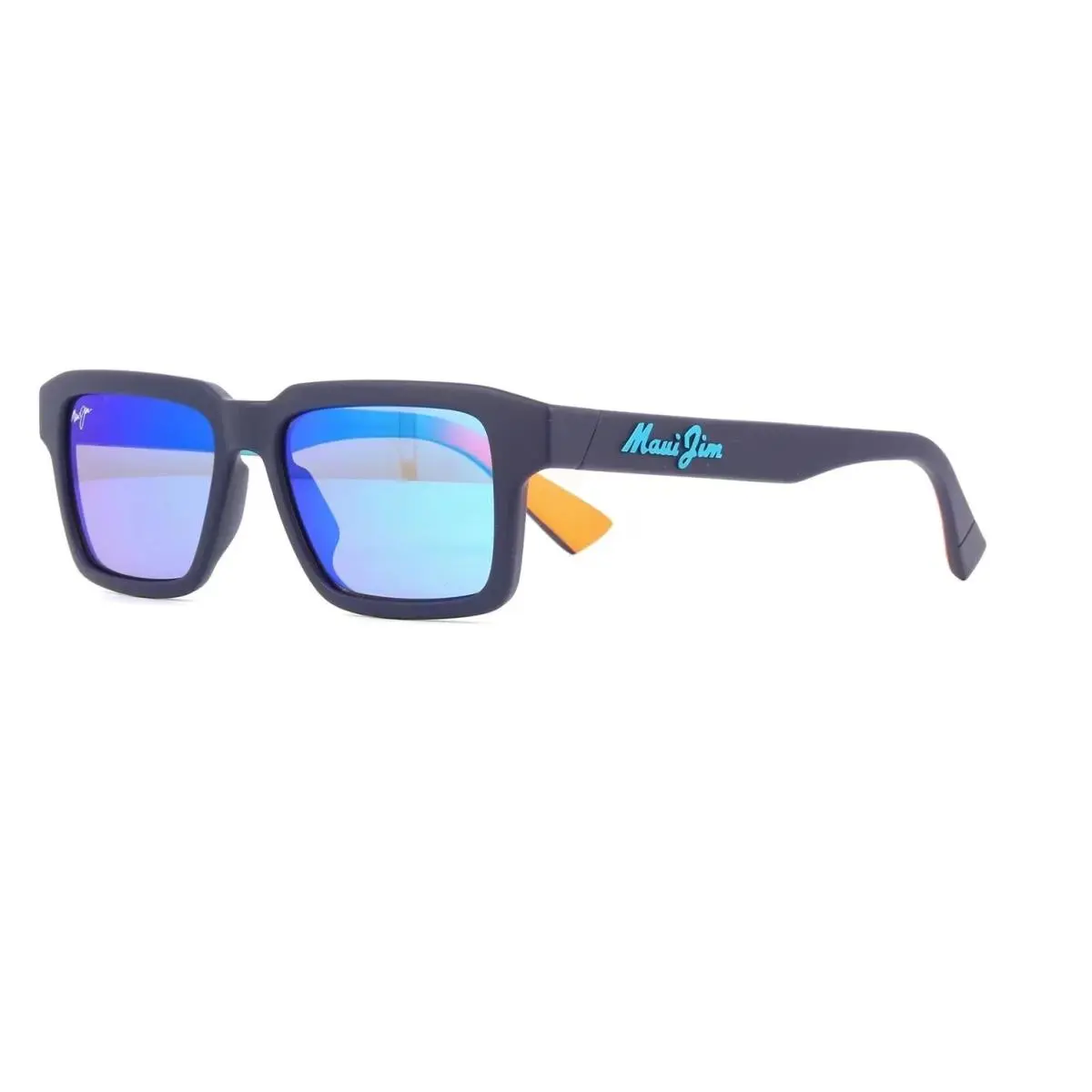 Kahiko Matte Dark Blue Frame / Blue Hawaii Polarized Lenses B635-03 by Maui Jim