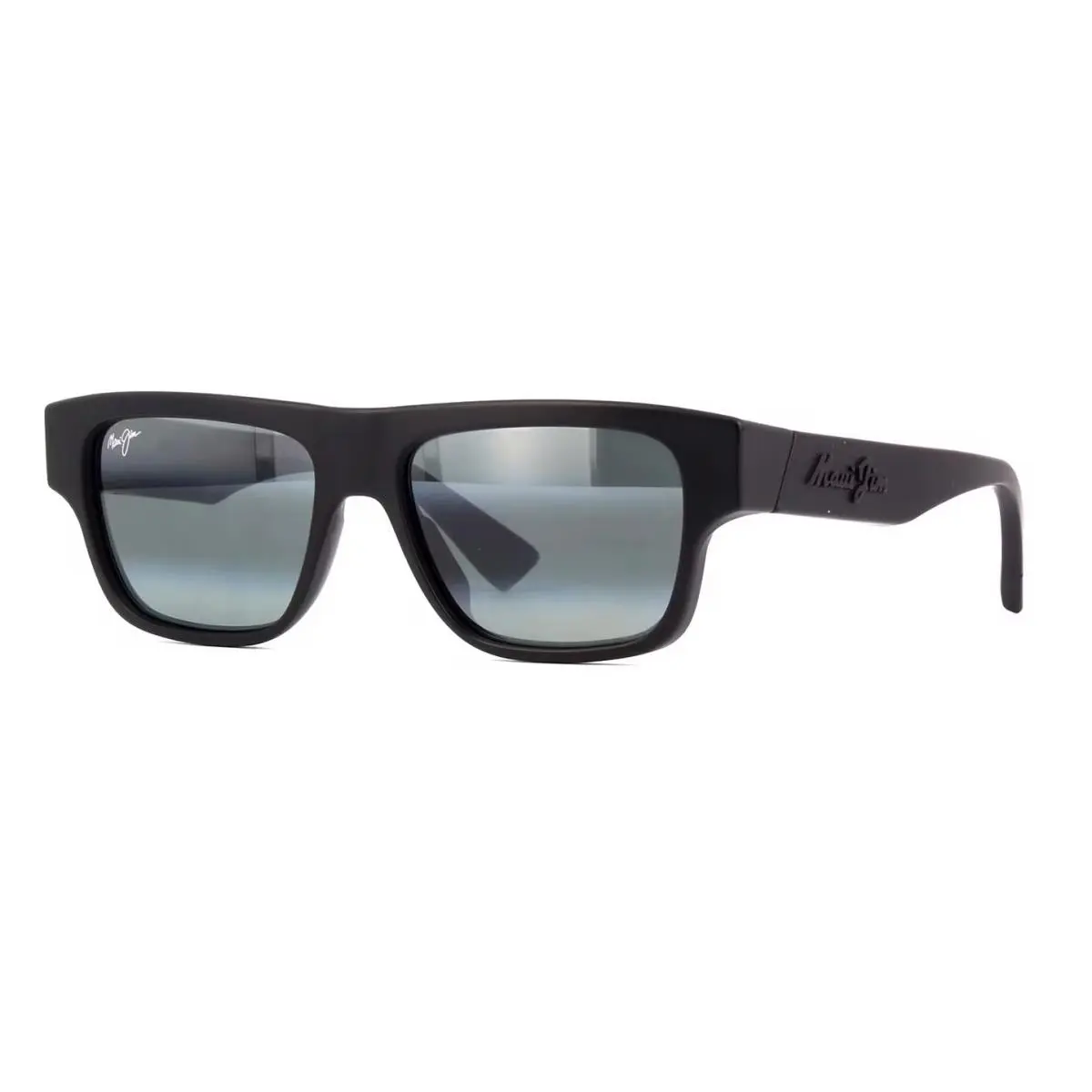 Kokua Matte Black Frame / Neutral Grey Polarized Lenses 638-02 by Maui Jim