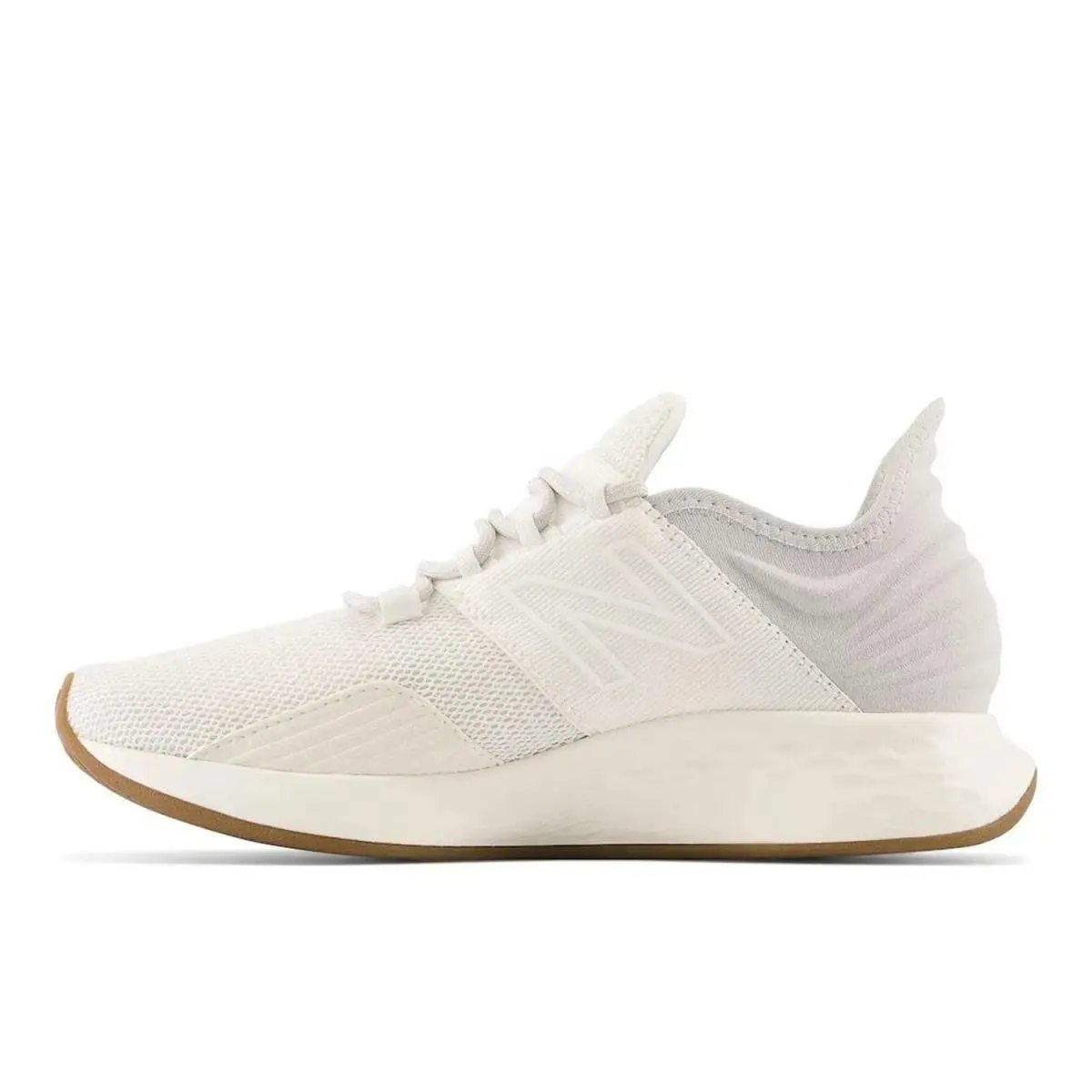 New Balance shoes - New Balance Fresh Foam Roav - WROAVRW - White/Grey/Gum Brown 1
