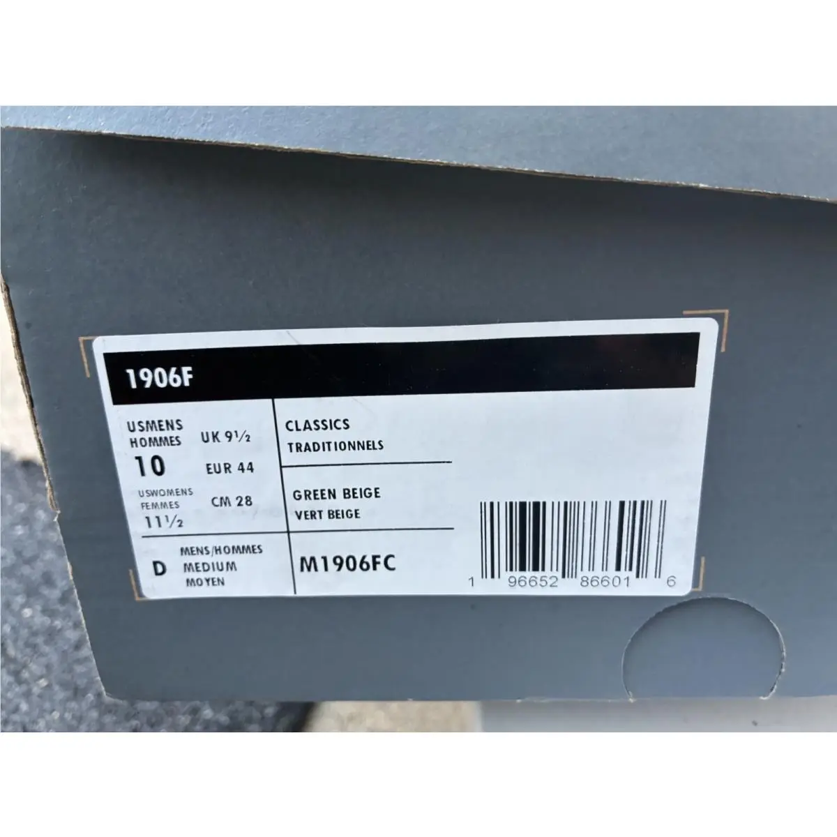 New Balance shoes - New Balance 1906F - M1906FC - Timber Wolf/Frappe/Sea Salt 4