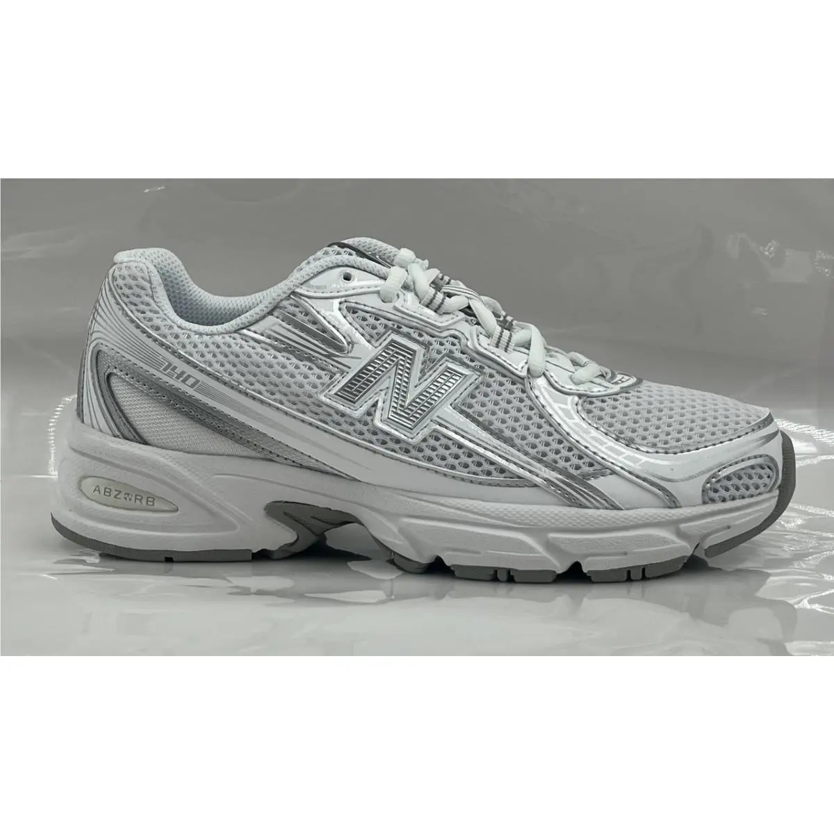 New Balance shoes - 740 LACE - LACE - GR740WM - White/Silver Metallic/White Grey (UPC: 197967900037) 1