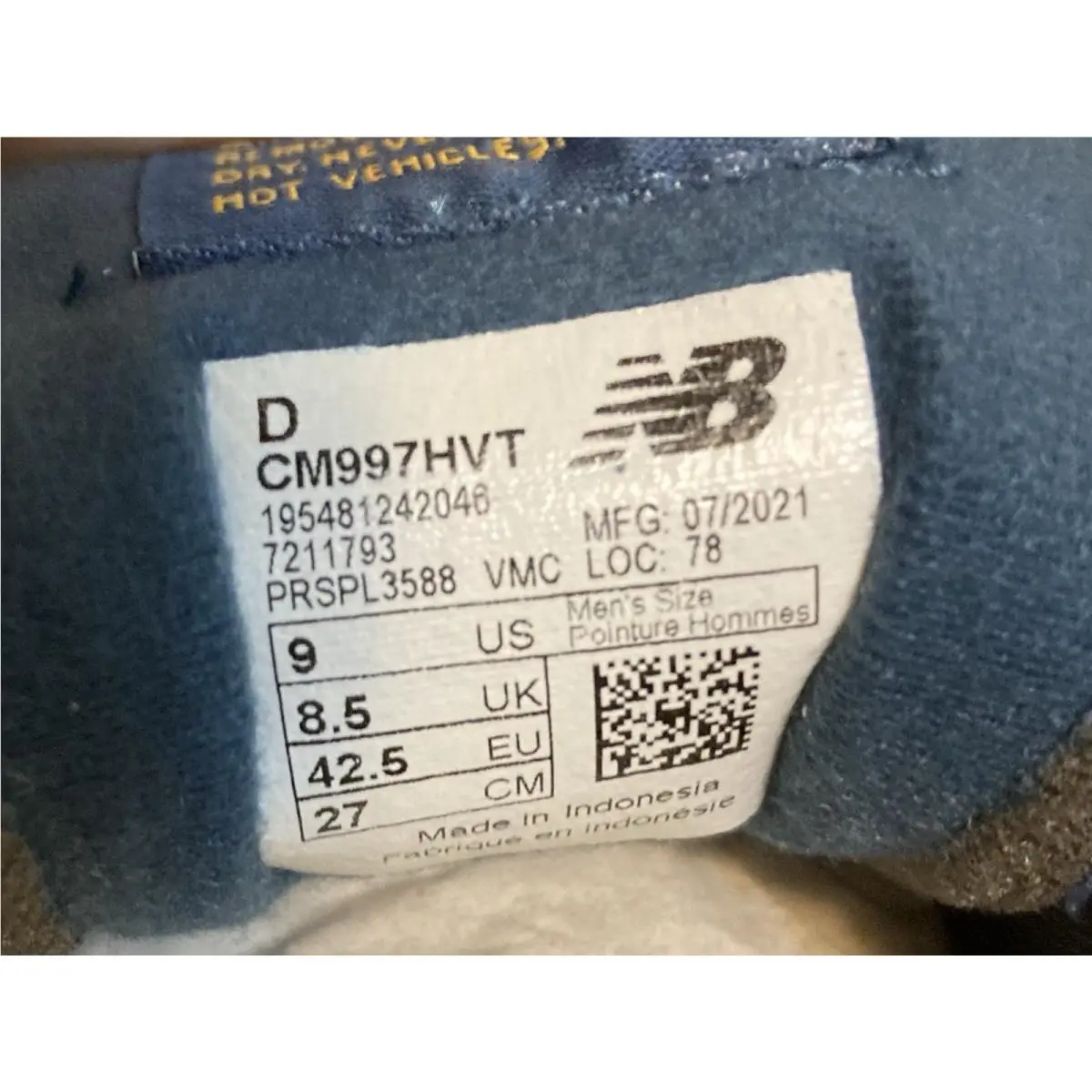New Balance shoes - New Balance 997 H - CM997HVT - Red 3