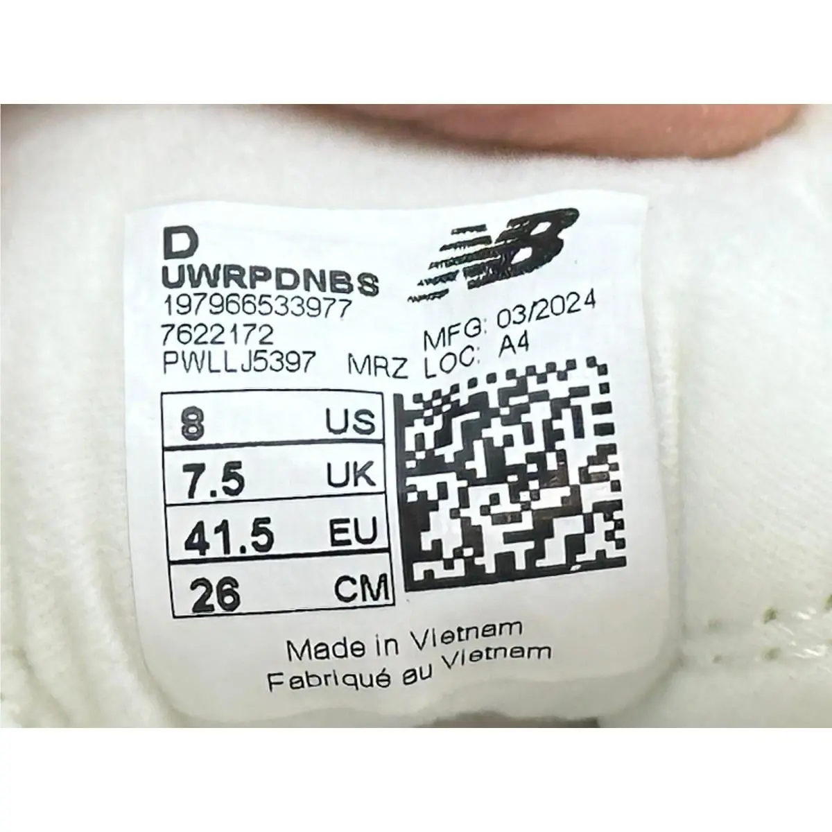 New Balance shoes - New Balance WRPD UWRPDNBS - WRPD UWRPDNBS - UWRPDNBS - Gray (UPC: 197966533977) 10