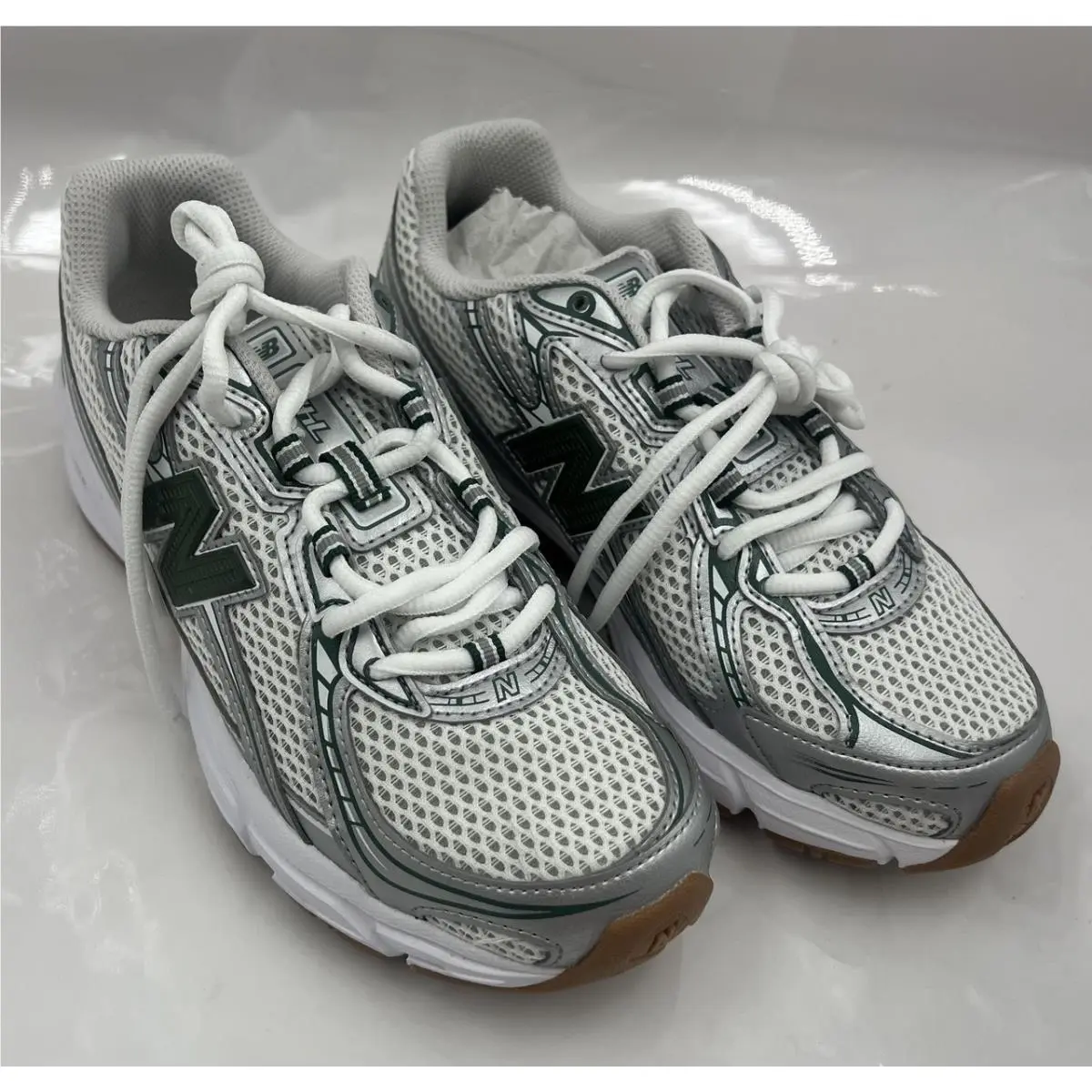 New Balance shoes - 740 BUNGEE - BUNGEE - GR740SF - Silver Metallic/Dark Alpine Green/Grey Green (UPC: 198686539881) 0