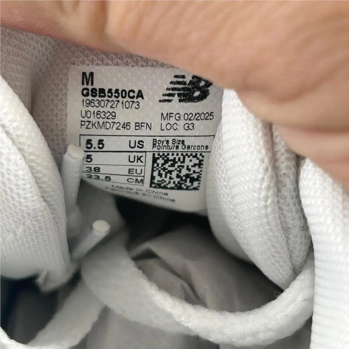 New Balance shoes - New Balance 550 - White 1