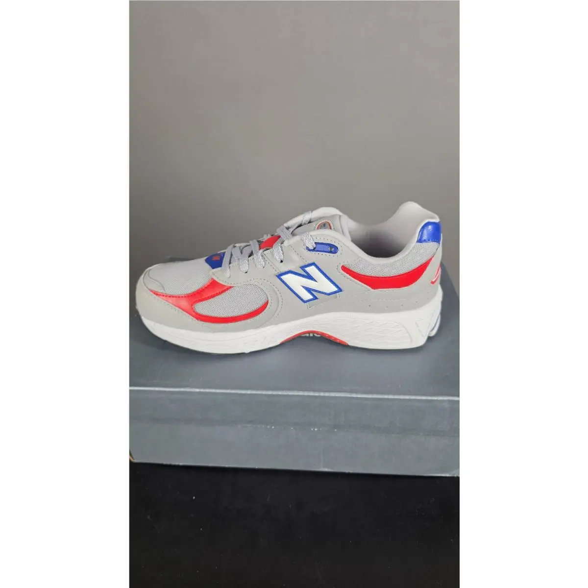 New Balance shoes - GC2002KG - GC2002KG - Grey, Red 2