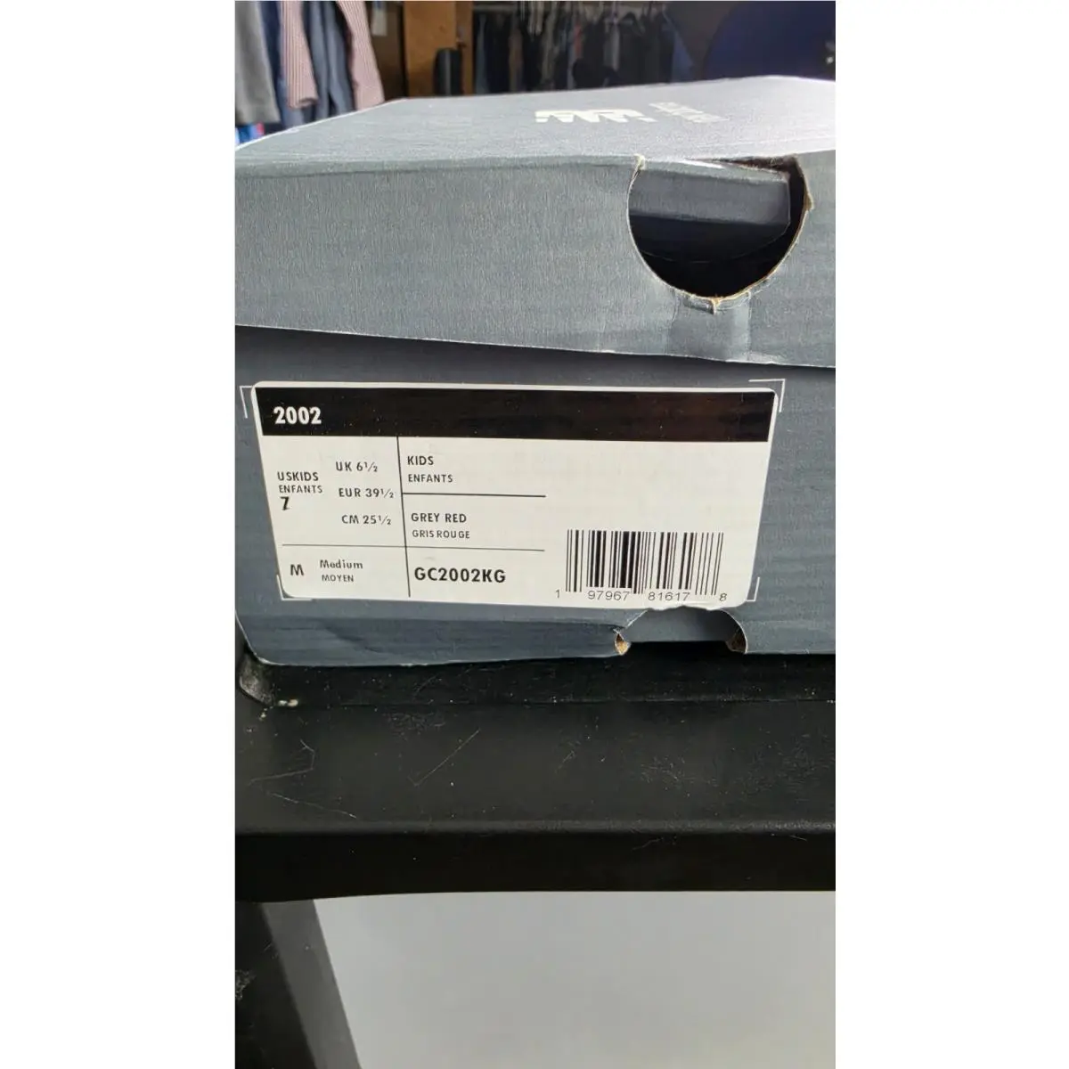 New Balance shoes - GC2002KG - GC2002KG - Grey, Red 5