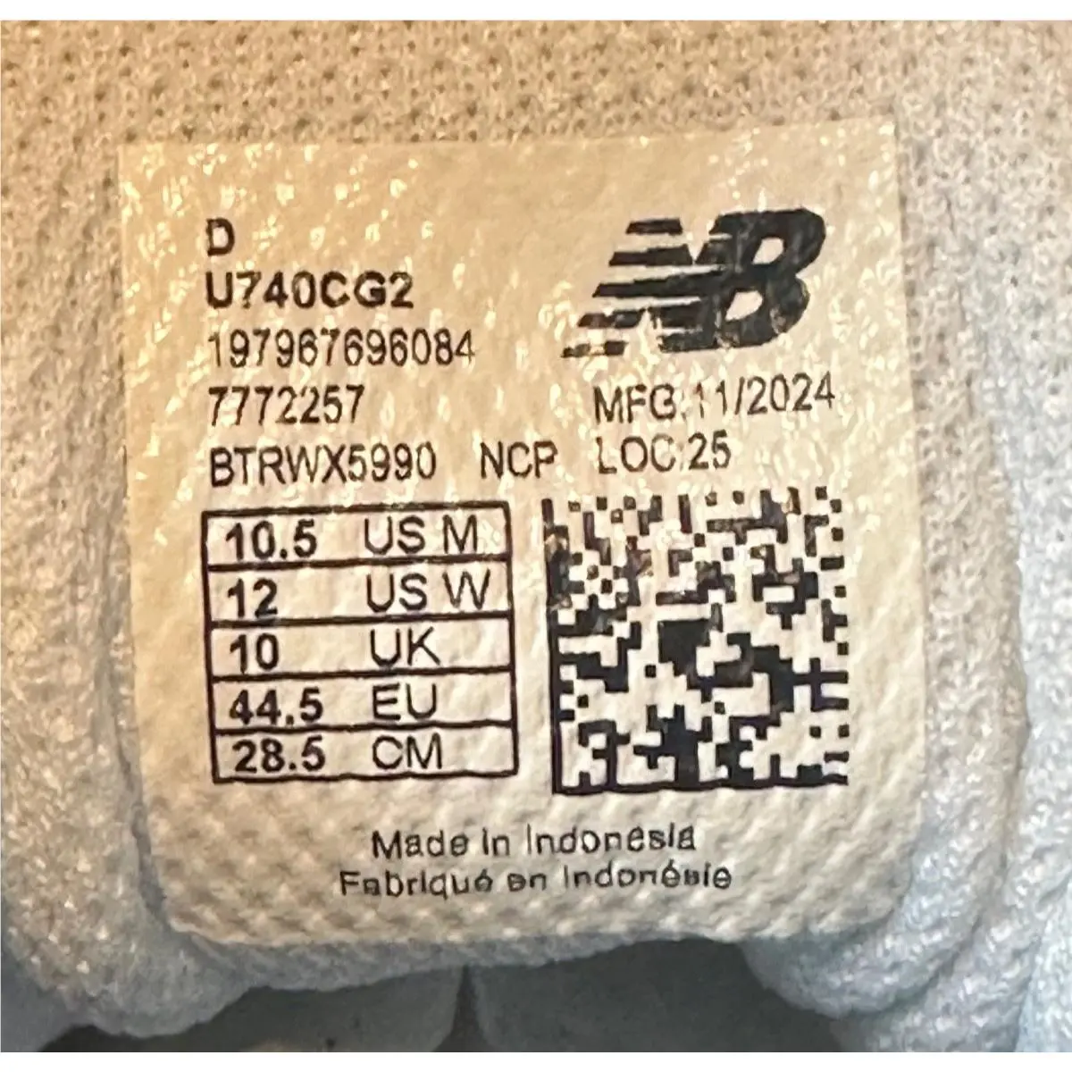 New Balance shoes - New Balance 740 - U740CG20 - Purple 5