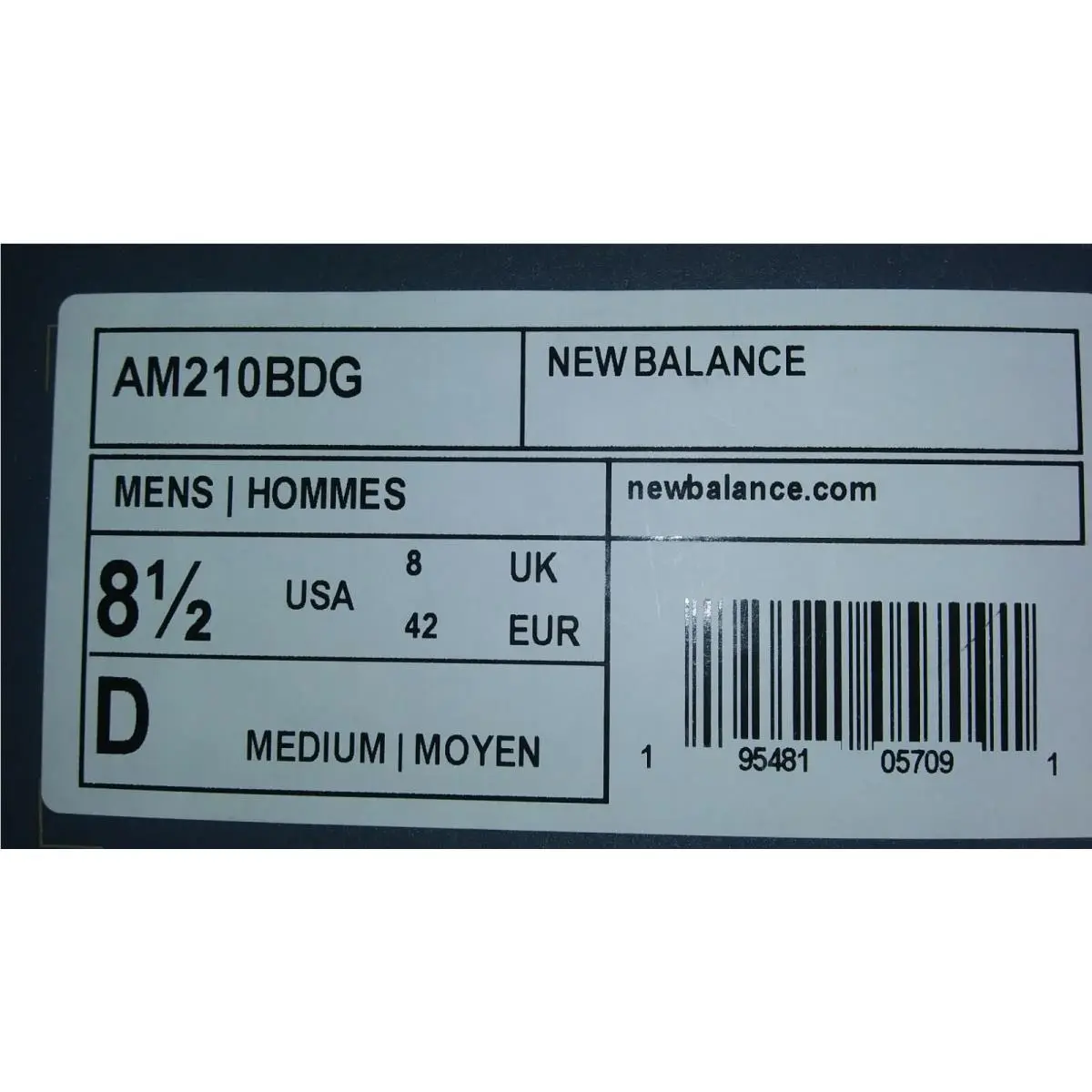 New Balance shoes - New Balance 210 - AM210PBB - Black 2