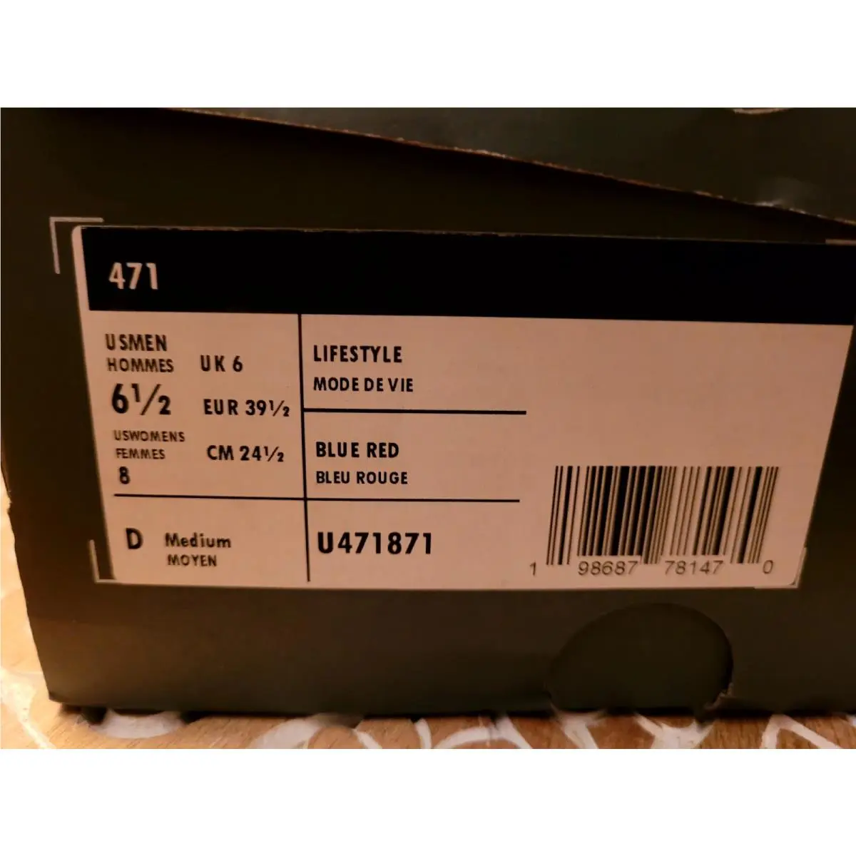New Balance shoes - New Balance 471 - Blue 13