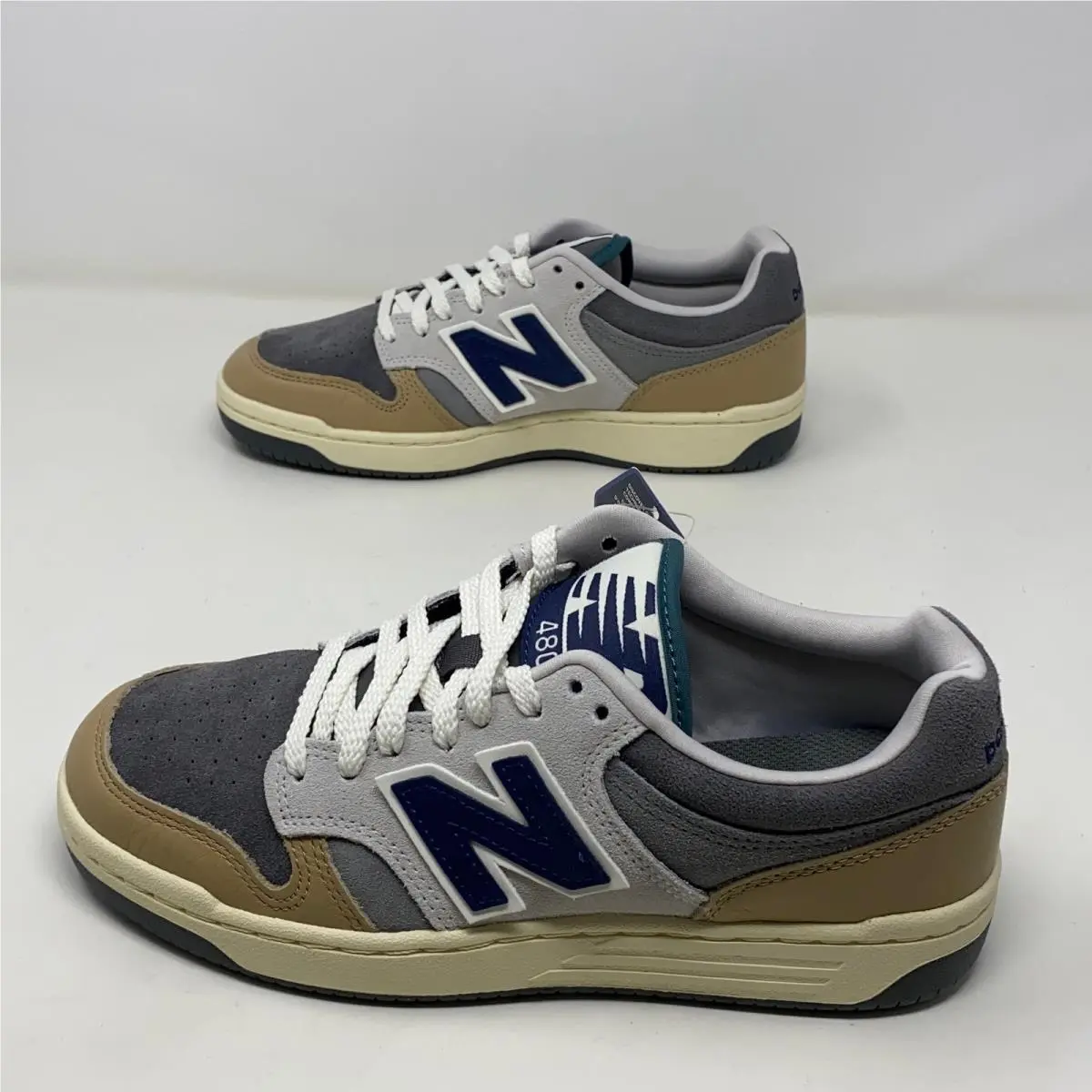 New Balance shoes - Grey/Brown (UPC: 197967993848) 0