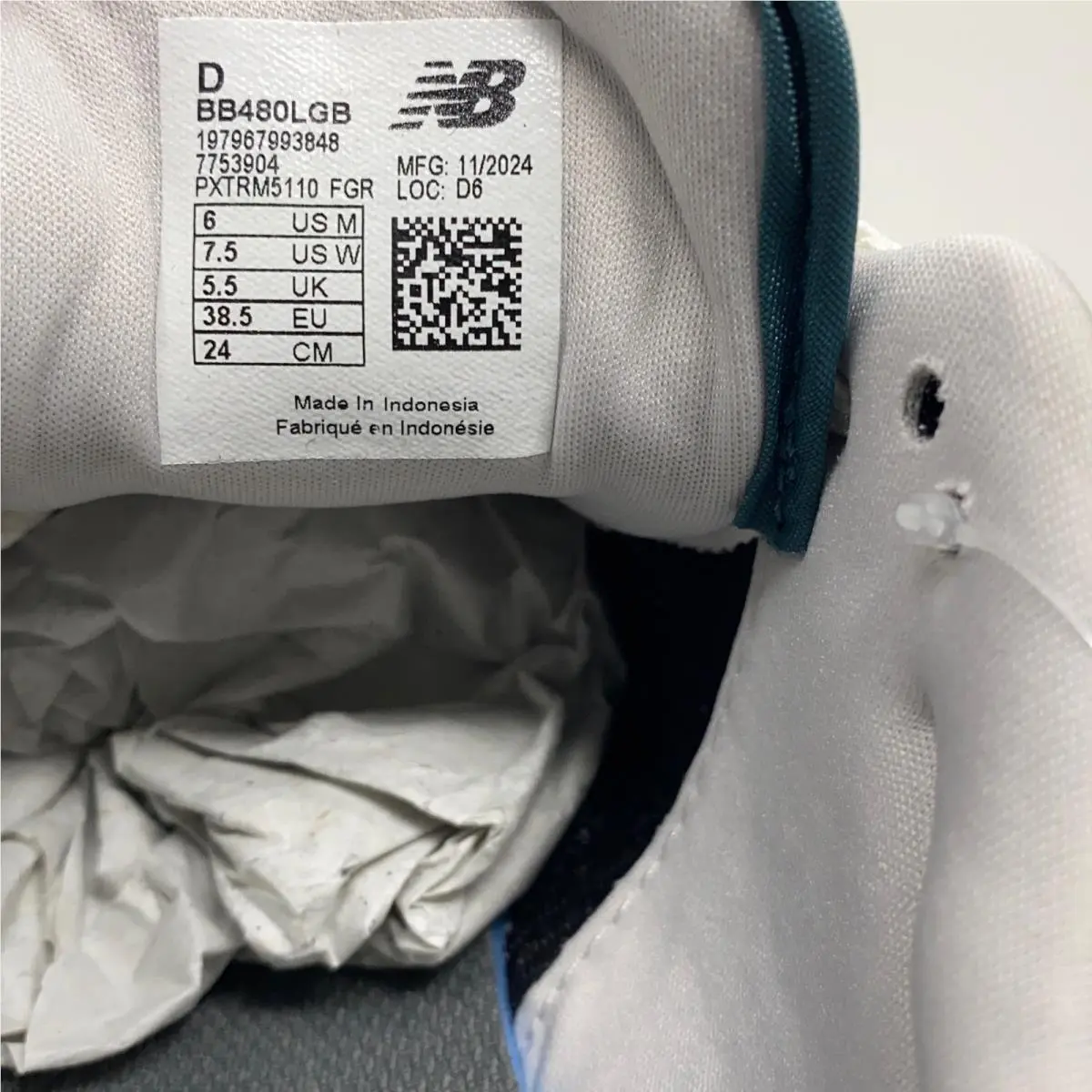 New Balance shoes - Grey/Brown (UPC: 197967993848) 3
