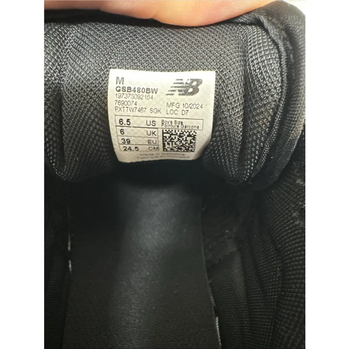 New Balance shoes - New Balance 480 - Black 6