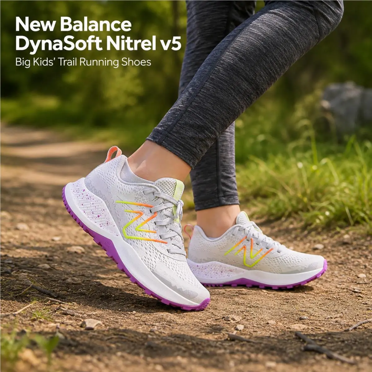 New Balance shoes - New Balance DynaSoft Nitrel v5 - White/Pink 0