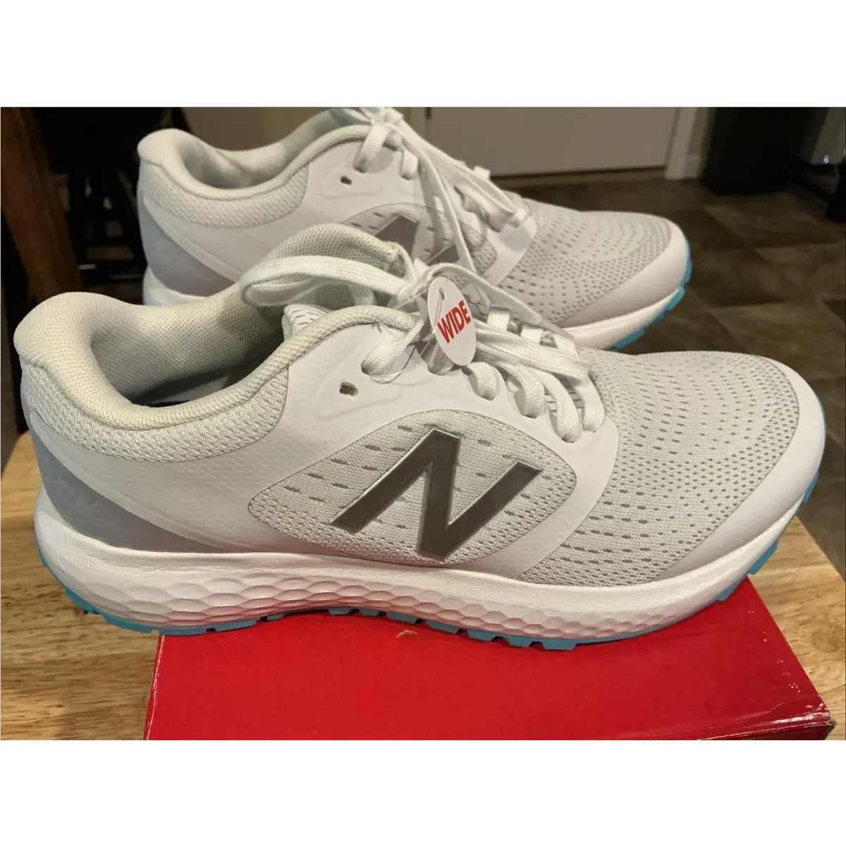 New Balance shoes - New Balance 520 - W520CA6 - White/Blue (UPC: 0194768456794) 0