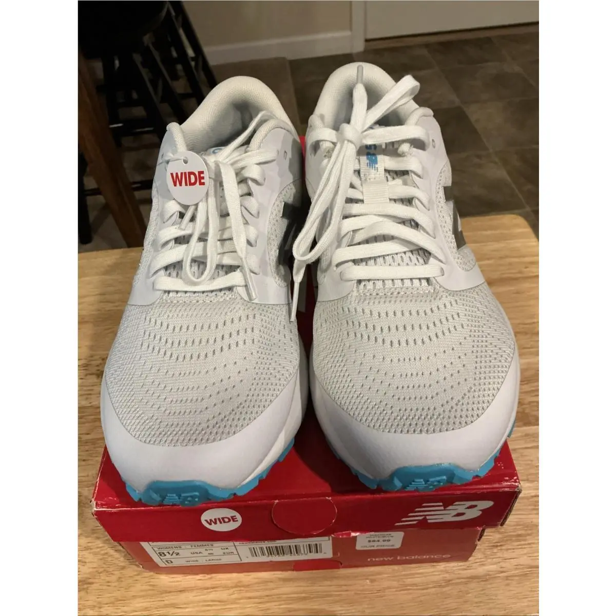 New Balance shoes - New Balance 520 - W520CA6 - White/Blue (UPC: 0194768456794) 1