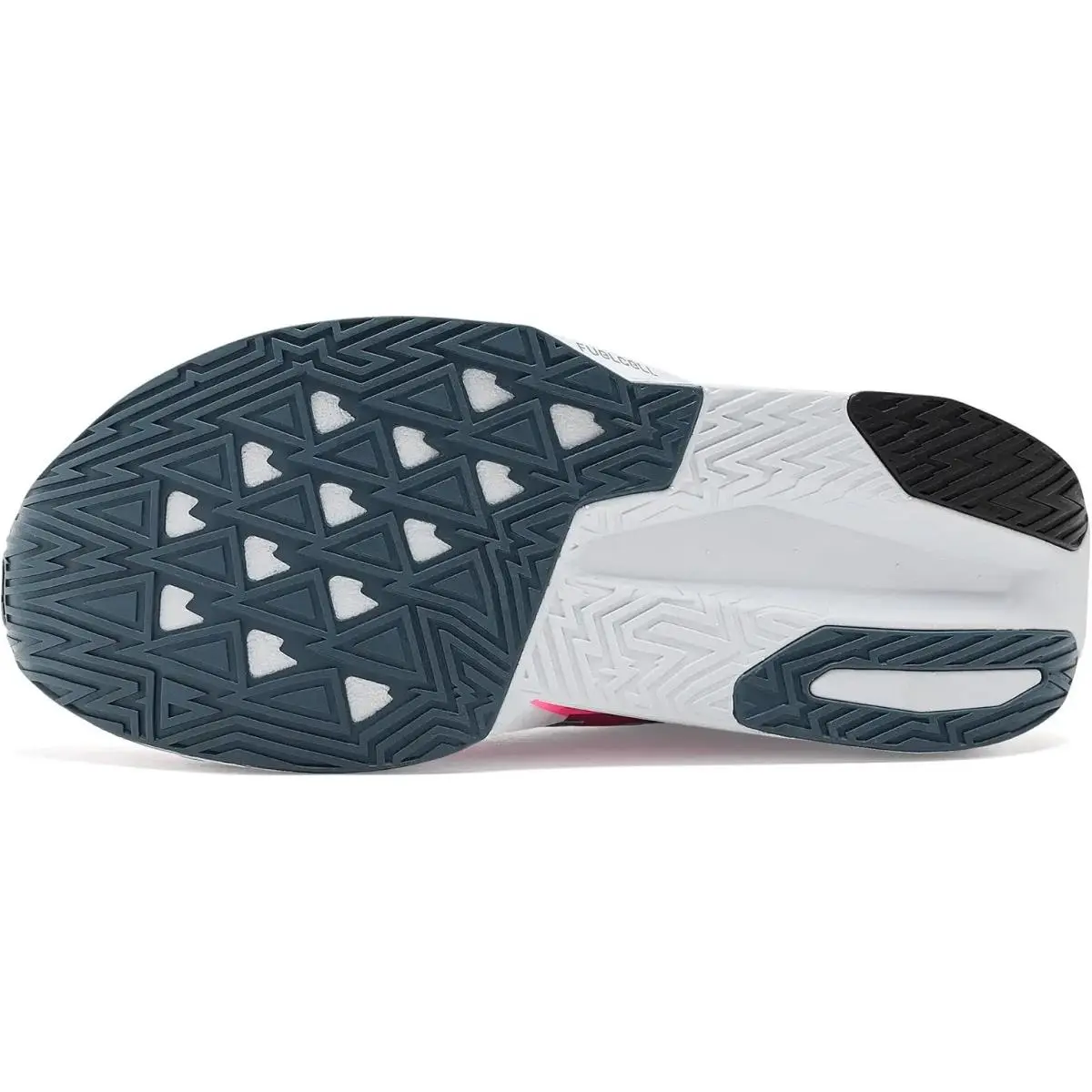 New Balance shoes - New Balance FuelCell Rebel v5 - Shadow Blue/Pink Heat 3