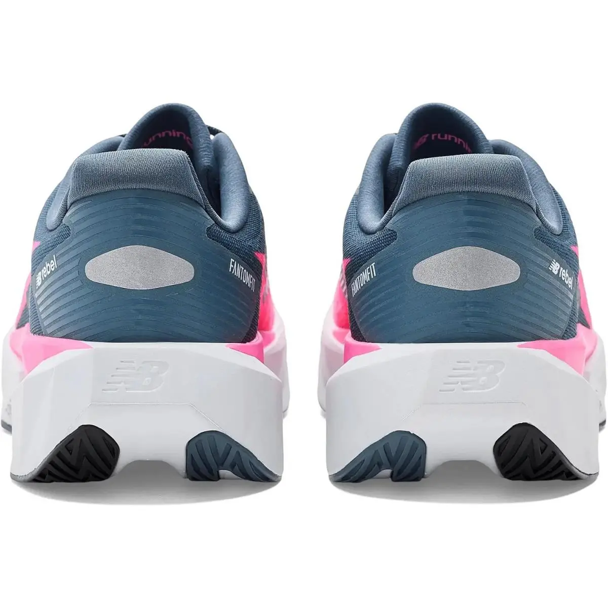 New Balance shoes - New Balance FuelCell Rebel v5 - Shadow Blue/Pink Heat 5