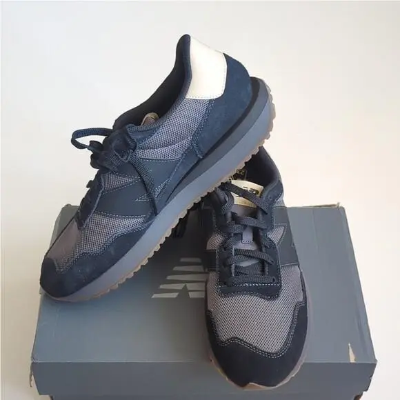 New Balance shoes - New Balance 237 - Gray, Black, Tan 0