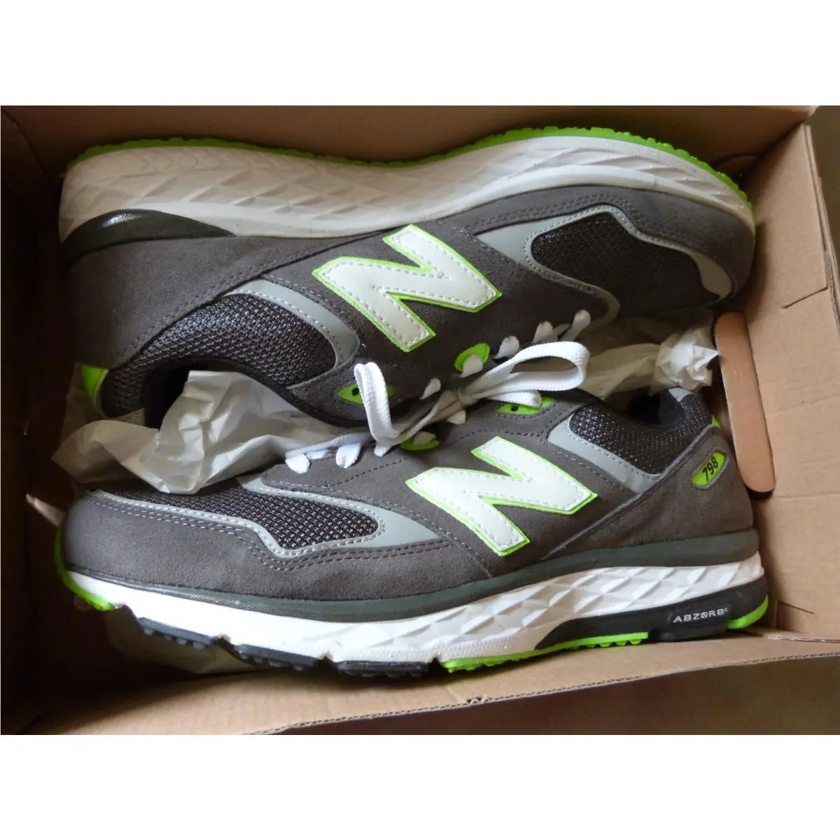 New Balance shoes - New Balance 798 - ML798BGG - Gray (UPC: 888546095632) 0