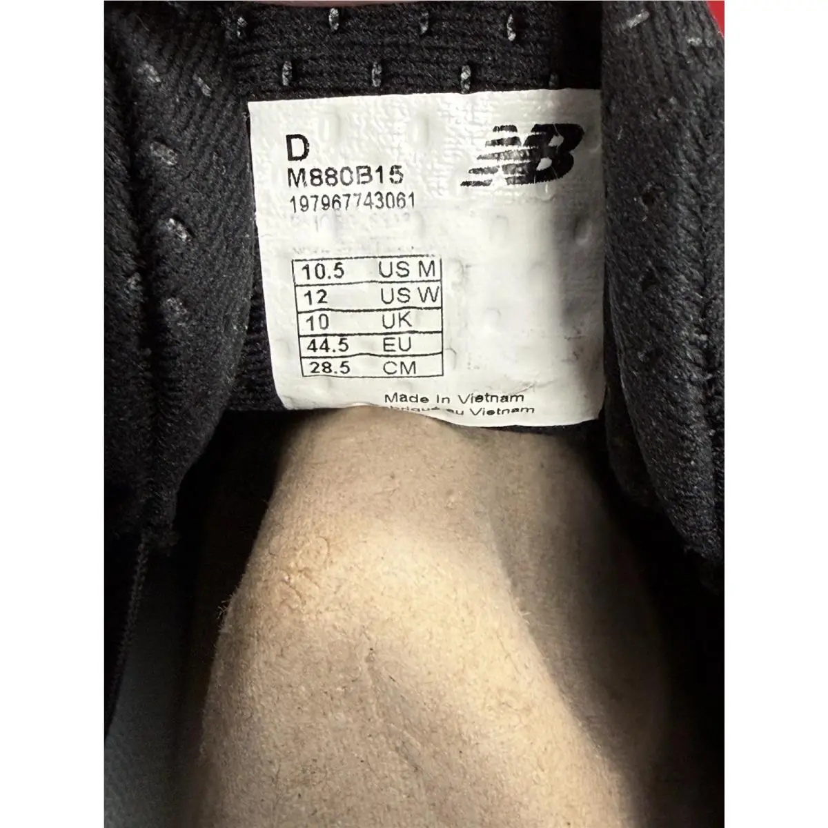 New Balance shoes - New Balance 880 v15 - M880B15 - Black 4
