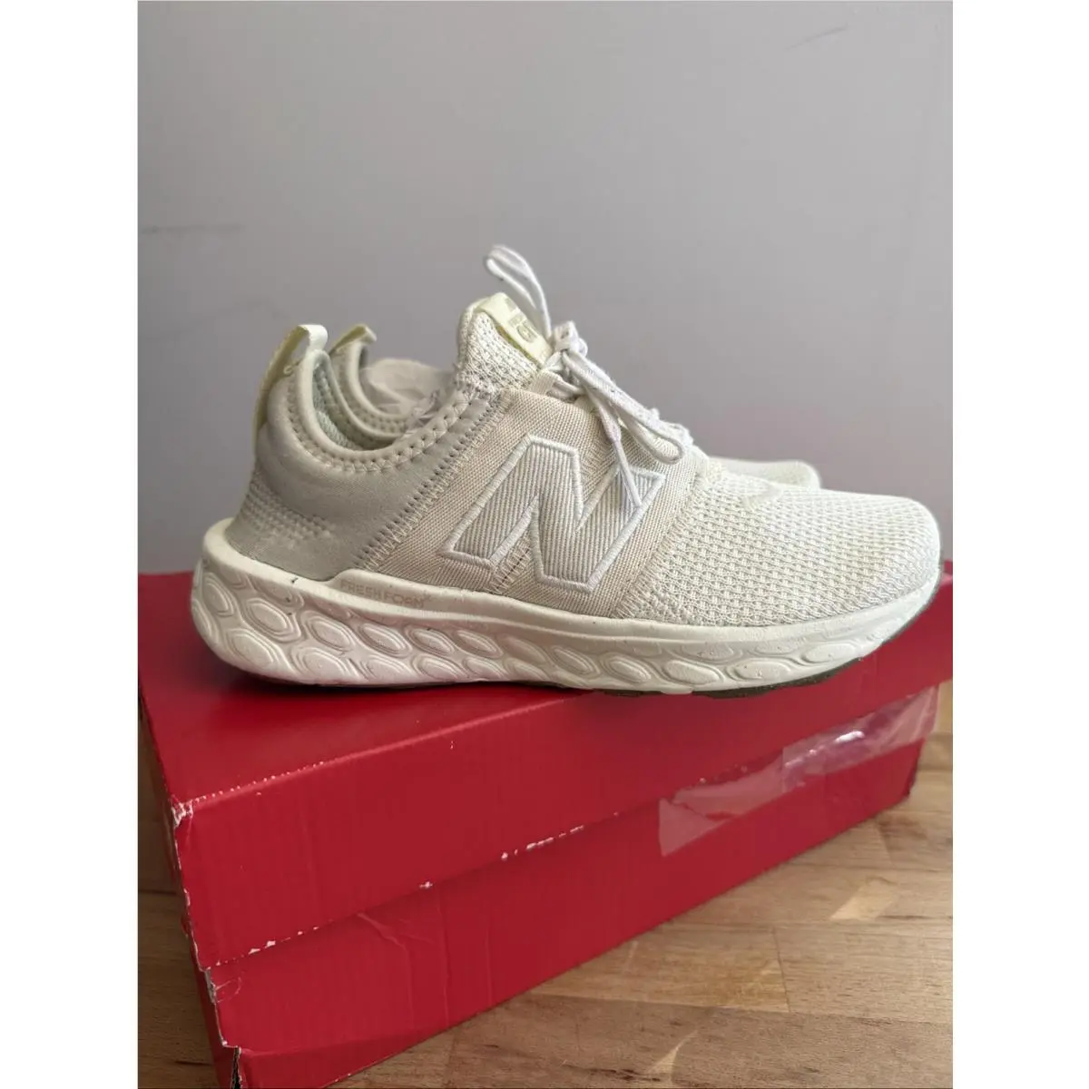New Balance shoes - New Balance Fresh Foam Cruz - WCRZERC3 - Beige 1
