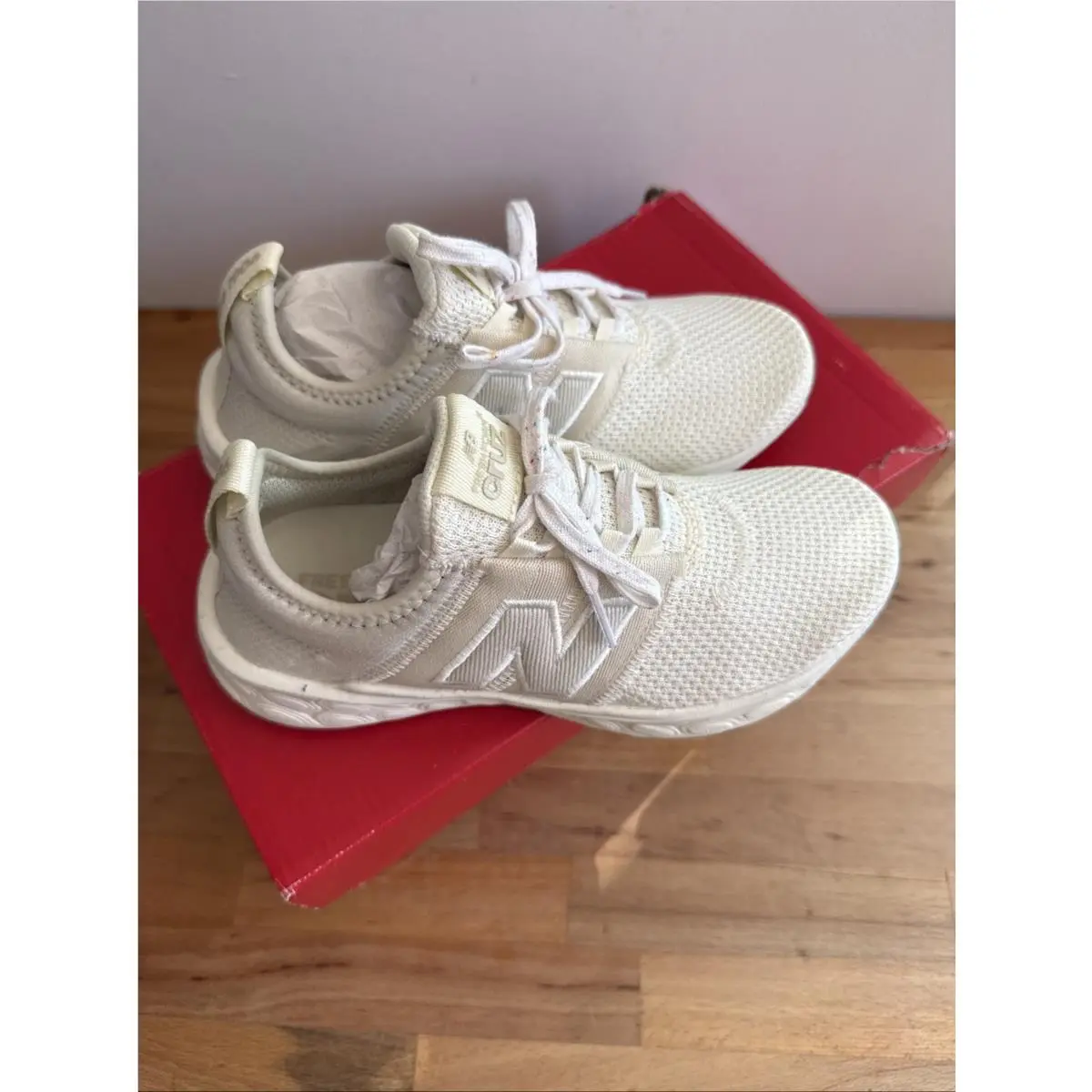 New Balance shoes - New Balance Fresh Foam Cruz - WCRZERC3 - Beige 2