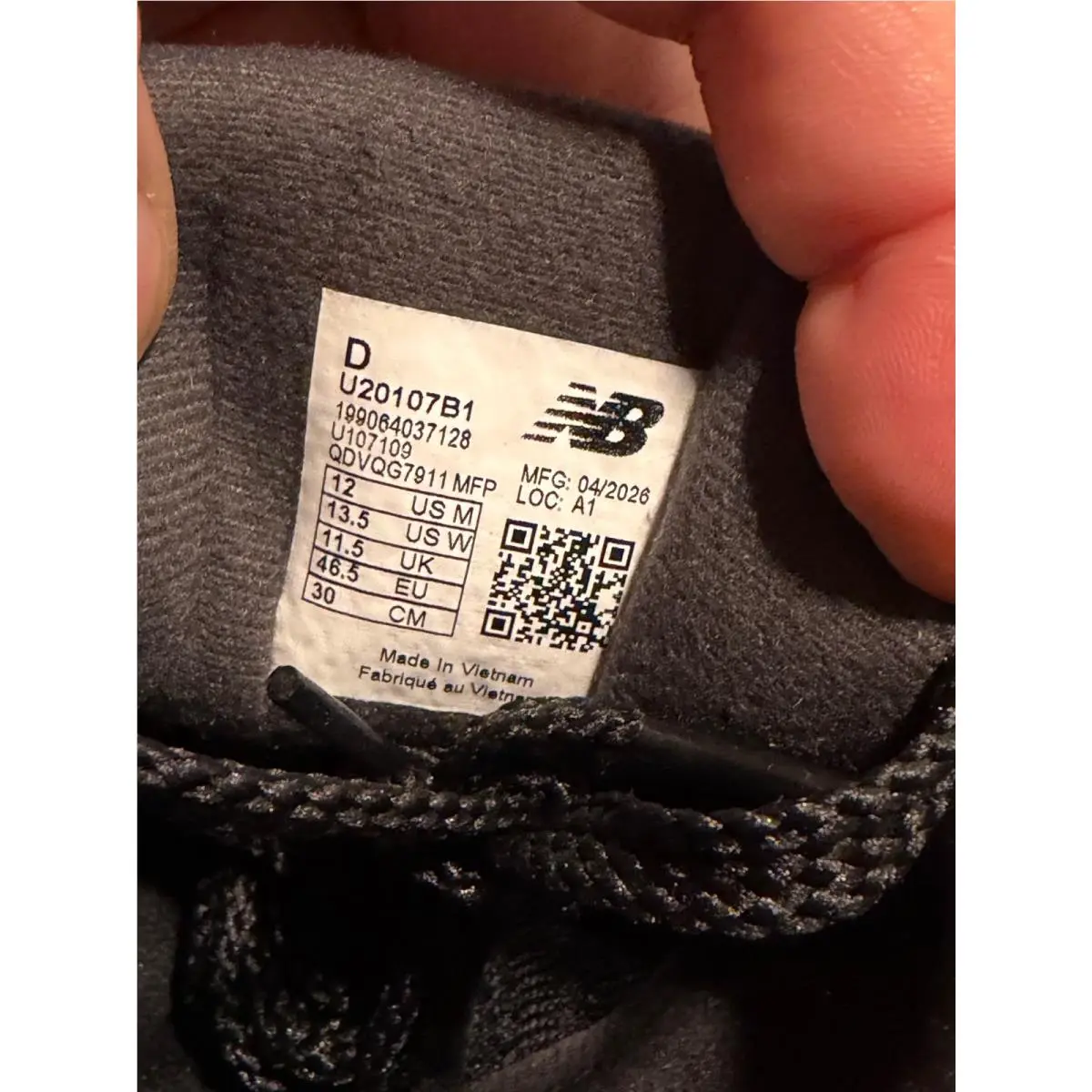 New Balance shoes - Black 10